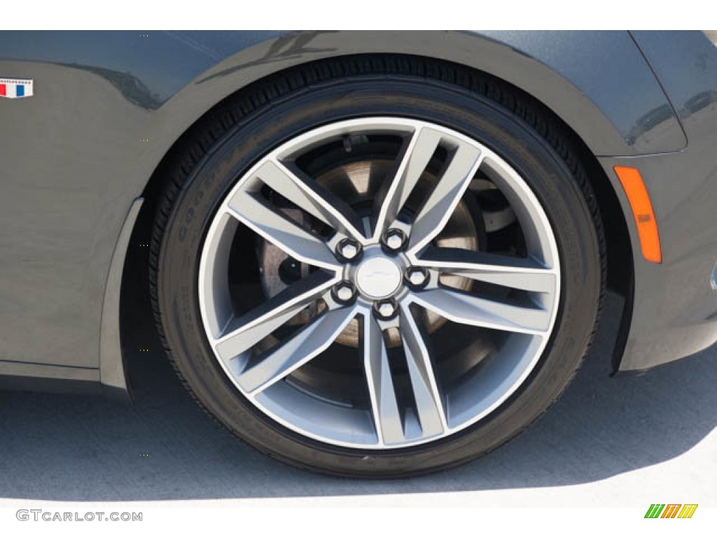 2017 Camaro LT Coupe - Nightfall Gray Metallic / Medium Ash Gray photo #27