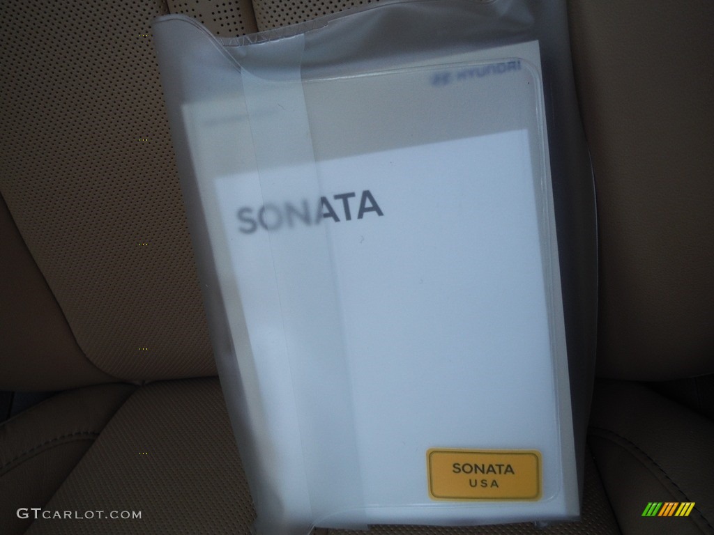 2020 Sonata Limited - Quartz White / Dark Gray/Camel photo #30