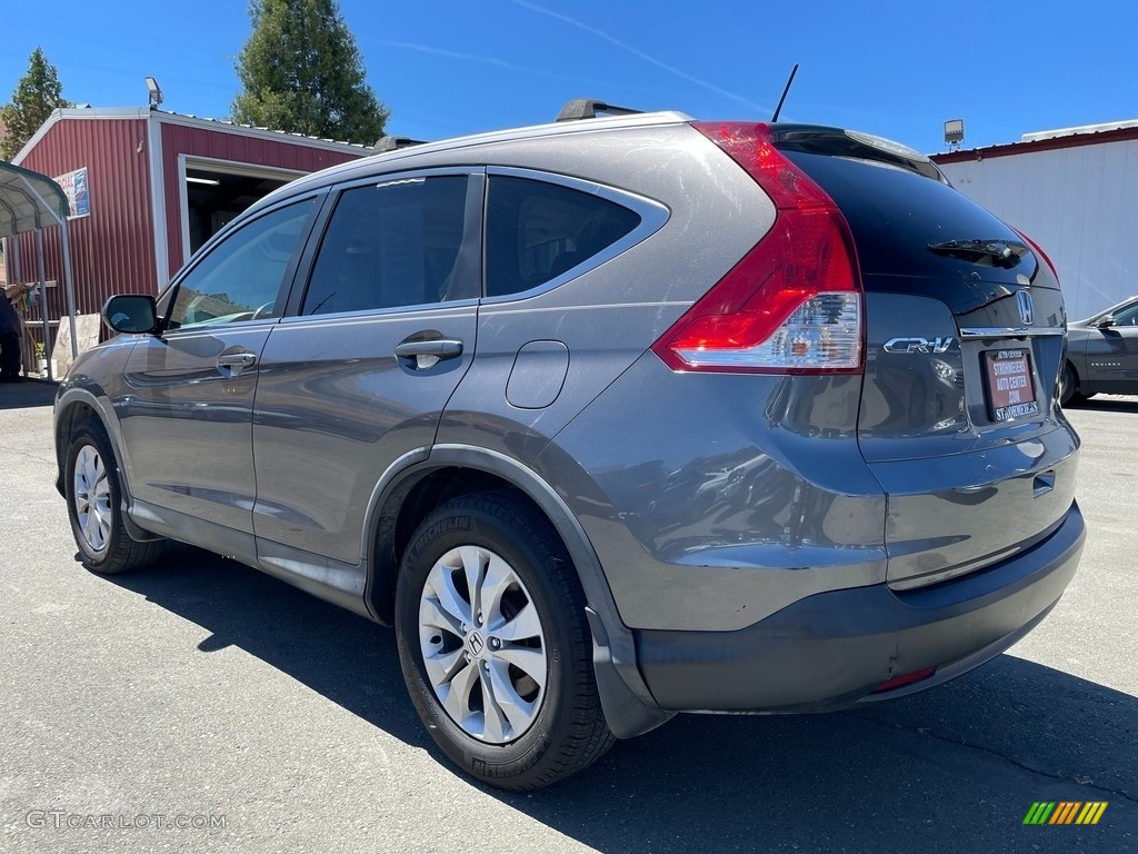 2014 CR-V EX-L - Urban Titanium Metallic / Beige photo #5