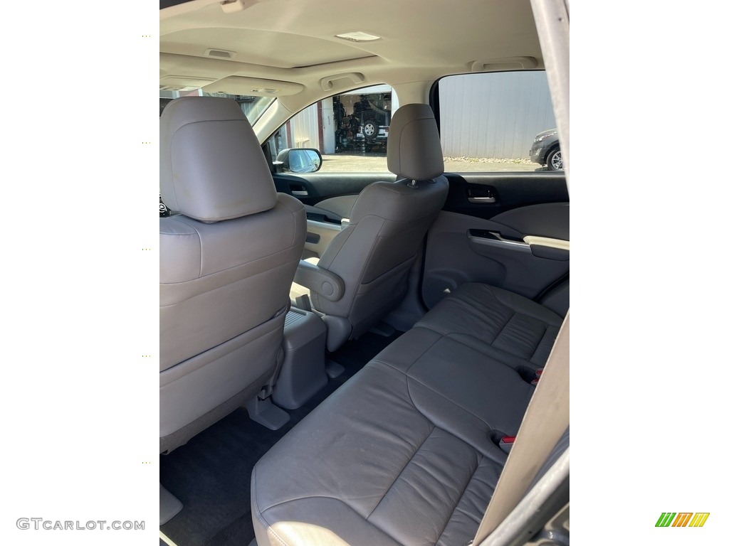 2014 CR-V EX-L - Urban Titanium Metallic / Beige photo #8