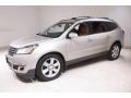 2013 Champagne Silver Metallic Chevrolet Traverse LTZ AWD  photo #3