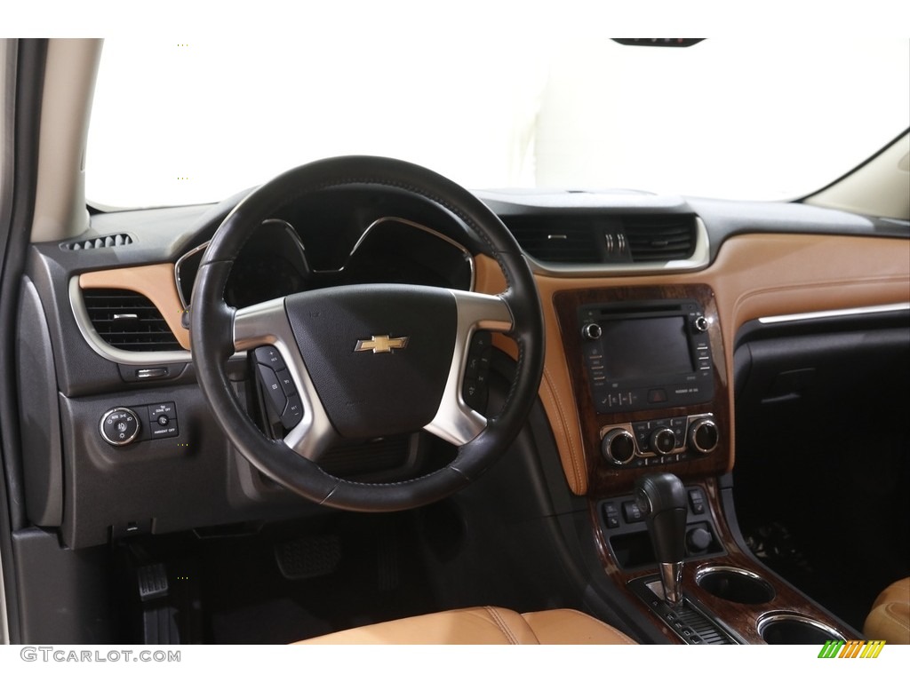 2013 Traverse LTZ AWD - Champagne Silver Metallic / Ebony/Mojave photo #6