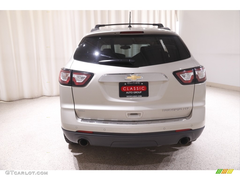 2013 Traverse LTZ AWD - Champagne Silver Metallic / Ebony/Mojave photo #21