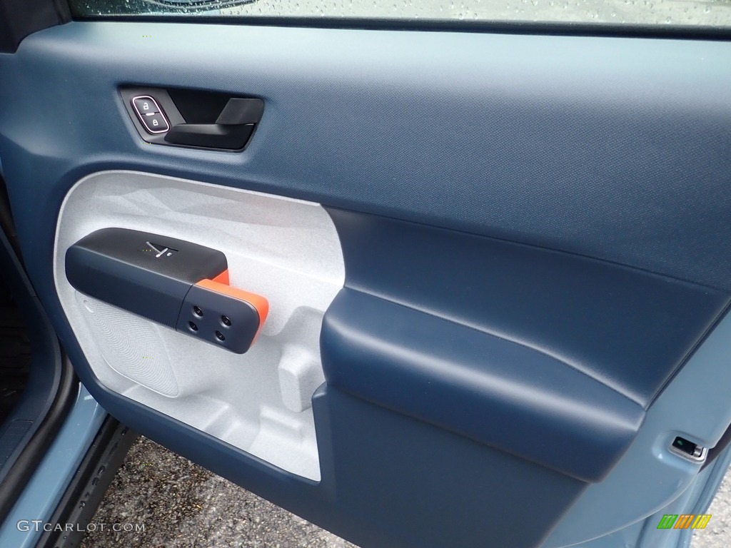 2022 Ford Maverick XLT AWD Navy Pier/Medium Dark Slate Door Panel Photo #144321376