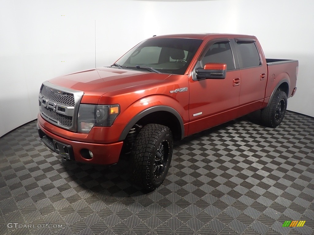 2014 F150 FX4 SuperCrew 4x4 - Sunset / Black photo #10