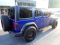 Ocean Blue Metallic - Wrangler Unlimited Altitude 4x4 Photo No. 2