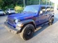 Ocean Blue Metallic - Wrangler Unlimited Altitude 4x4 Photo No. 7