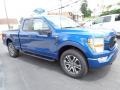 Atlas Blue Metallic 2022 Ford F150 STX SuperCab 4x4 Exterior