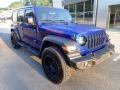 Ocean Blue Metallic - Wrangler Unlimited Altitude 4x4 Photo No. 9