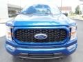 2022 Atlas Blue Metallic Ford F150 STX SuperCab 4x4  photo #8