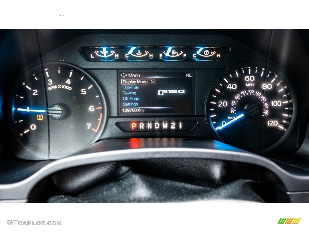2017 F150 XL SuperCrew - Oxford White / Earth Gray photo #28