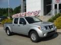 Brilliant Silver 2017 Nissan Frontier SV Crew Cab 4x4 Exterior