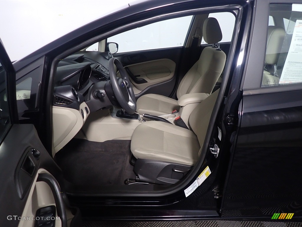2019 Fiesta SE Sedan - Shadow Black / Medium Light Stone photo #22