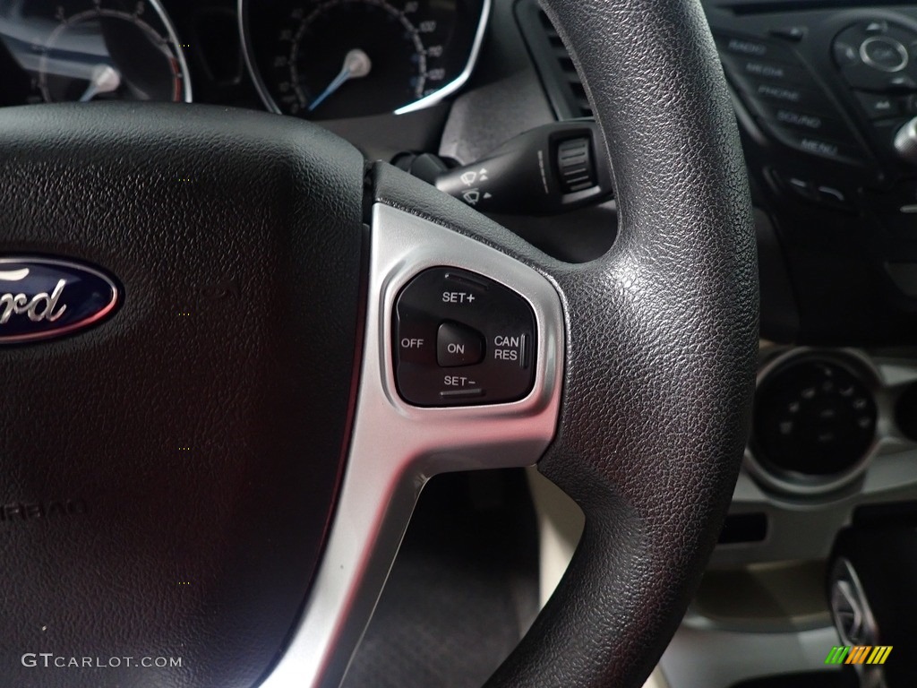 2019 Fiesta SE Sedan - Shadow Black / Medium Light Stone photo #30