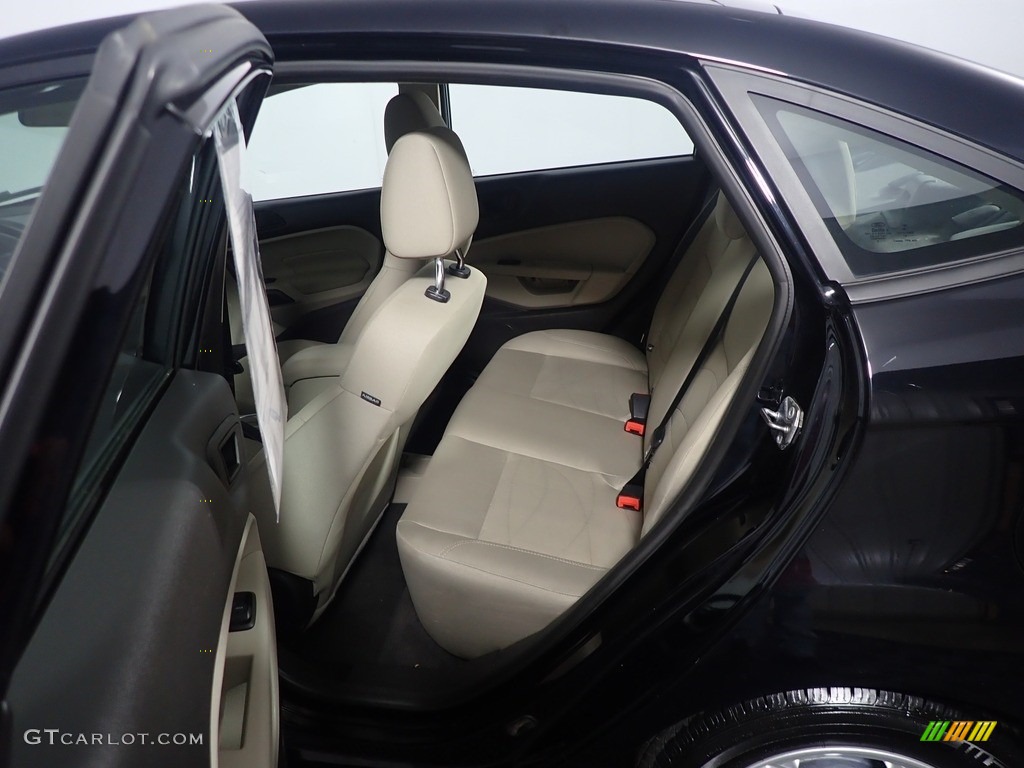2019 Fiesta SE Sedan - Shadow Black / Medium Light Stone photo #35