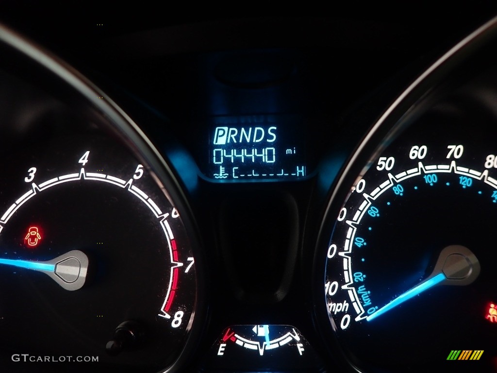 2019 Fiesta SE Sedan - Shadow Black / Medium Light Stone photo #43
