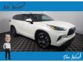 2021 Blizzard White Pearl Toyota Highlander XLE AWD  photo #1