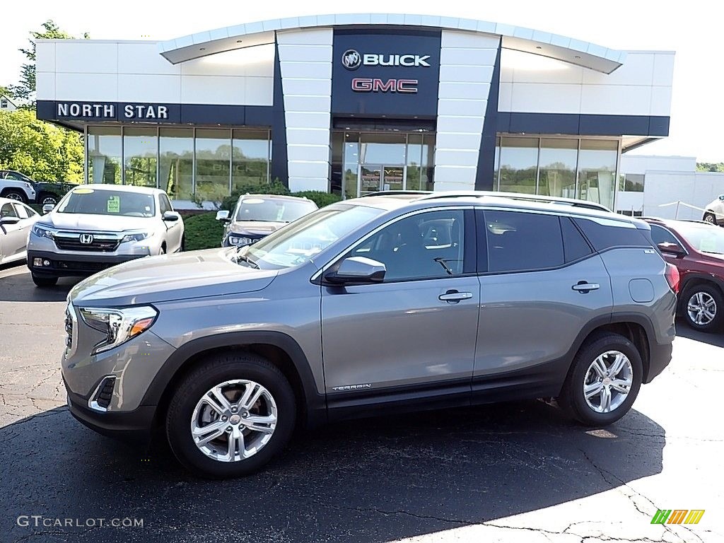 Satin Steel Metallic GMC Terrain