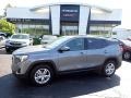 Satin Steel Metallic 2020 GMC Terrain SLE AWD