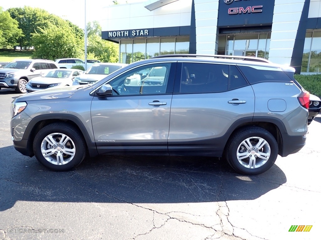 2020 Terrain SLE AWD - Satin Steel Metallic / Jet Black photo #2