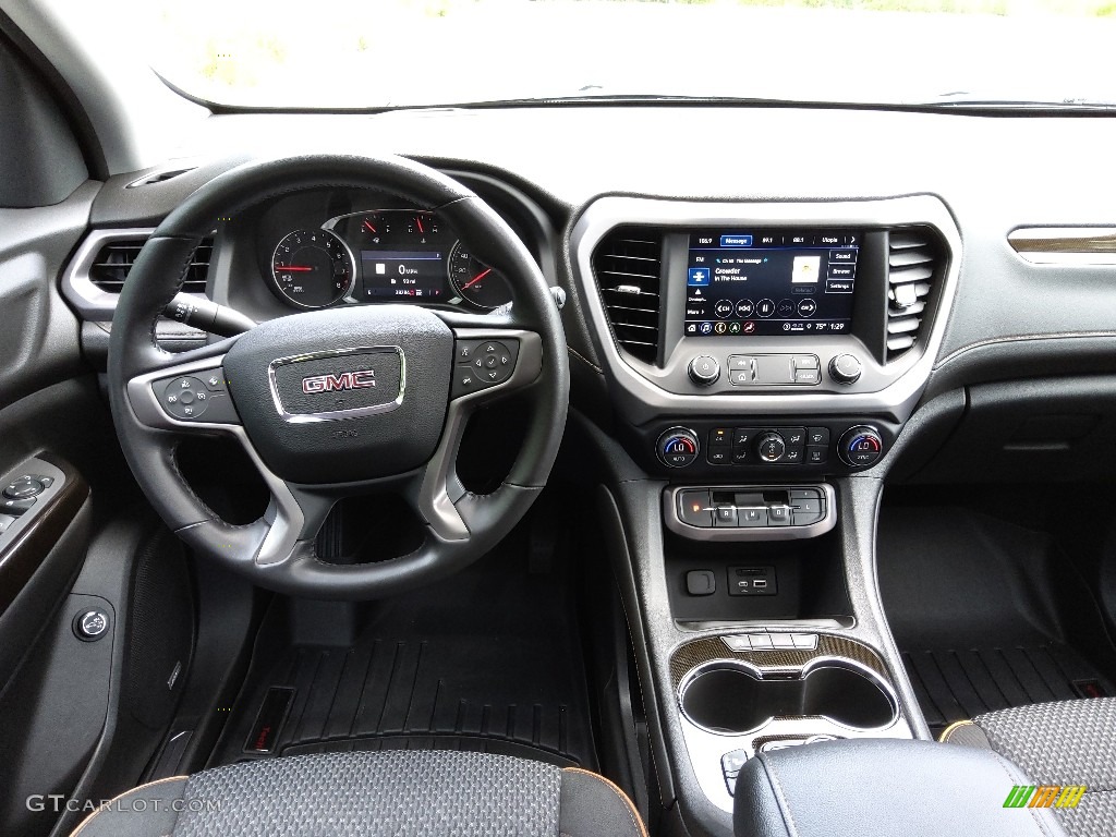 2021 GMC Acadia AT4 AWD Jet Black Dashboard Photo #144324936