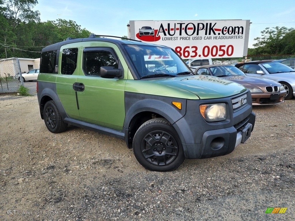 2007 Element LX AWD - Kiwi Green Metallic / Black/Titanium photo #1