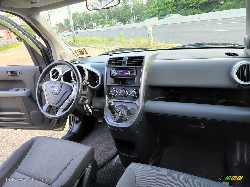 2007 Honda Element LX AWD Black/Titanium Dashboard Photo #144325354