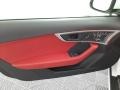 Mars Red/Flame Red Stitching Door Panel Photo for 2023 Jaguar F-TYPE #144325396