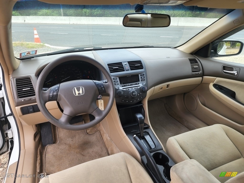 2007 Accord SE V6 Sedan - Taffeta White / Ivory photo #10
