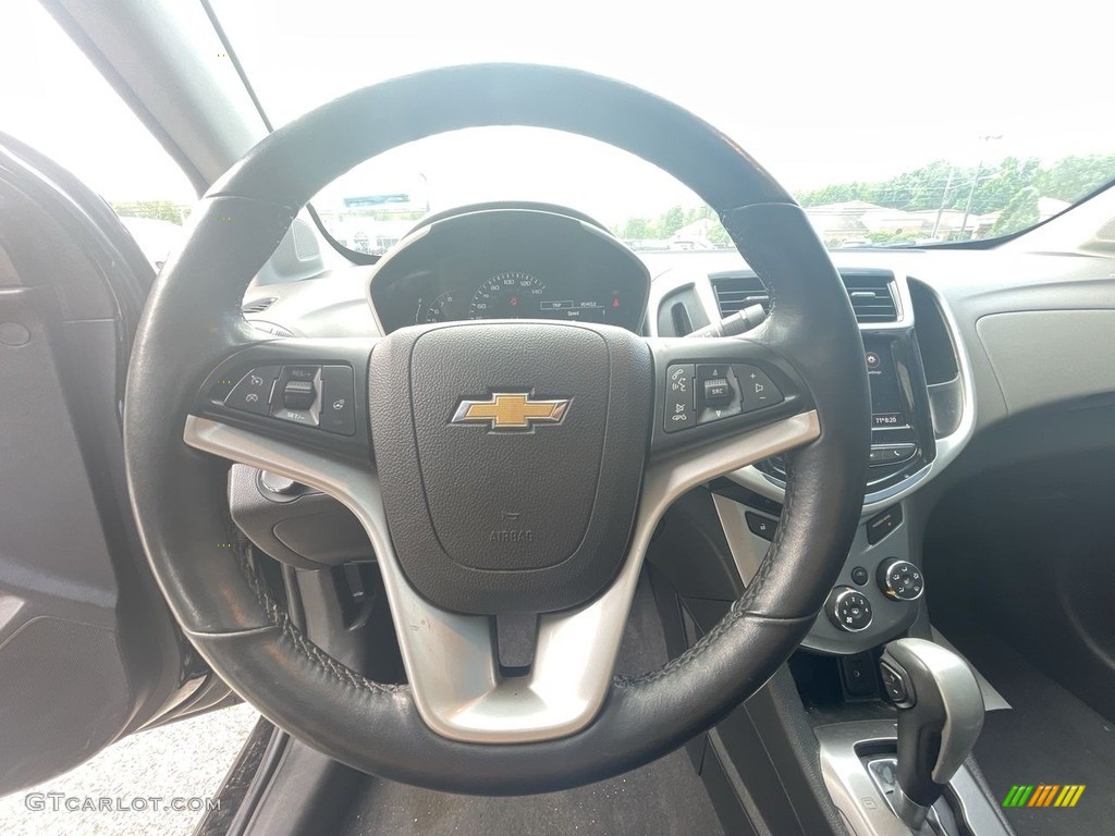 2020 Sonic Premier Sedan - Mosaic Black Metallic / Jet Black photo #9