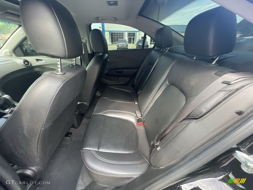 2020 Sonic Premier Sedan - Mosaic Black Metallic / Jet Black photo #17