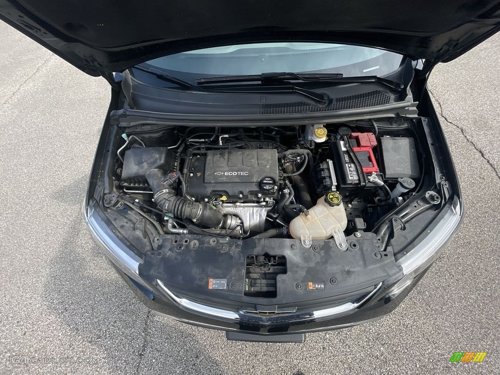 2020 Sonic Premier Sedan - Mosaic Black Metallic / Jet Black photo #20