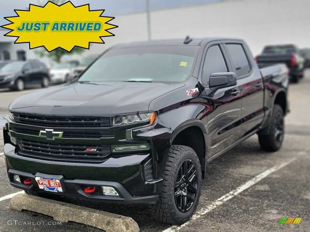 2021 Silverado 1500 LT Trail Boss Crew Cab 4x4 - Black / Jet Black photo #1