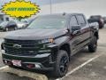 2021 Black Chevrolet Silverado 1500 LT Trail Boss Crew Cab 4x4  photo #1