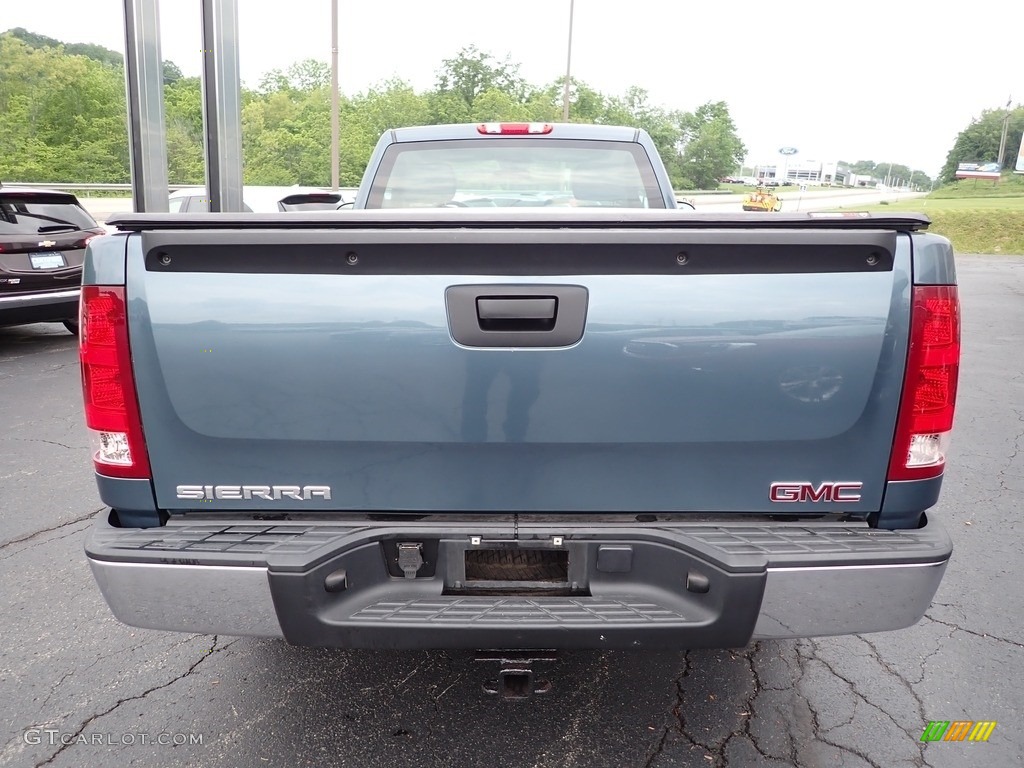 2012 Sierra 1500 Regular Cab 4x4 - Stealth Gray Metallic / Dark Titanium photo #5