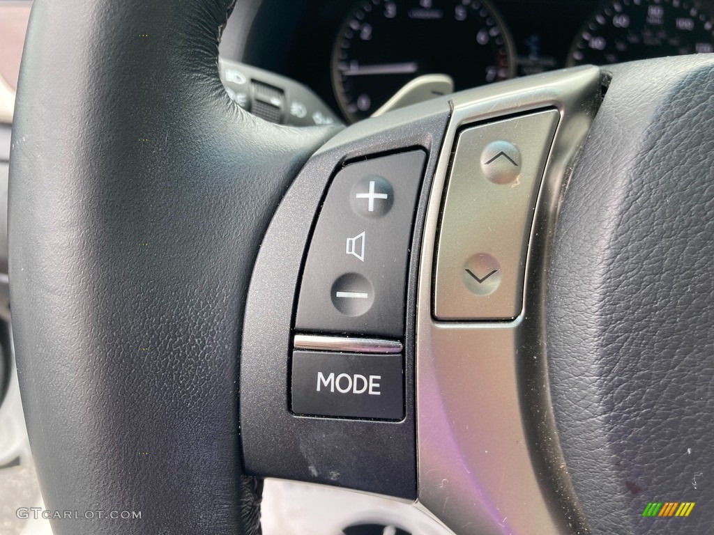 2015 Lexus GS 350 Sedan Light Gray Steering Wheel Photo #144327139