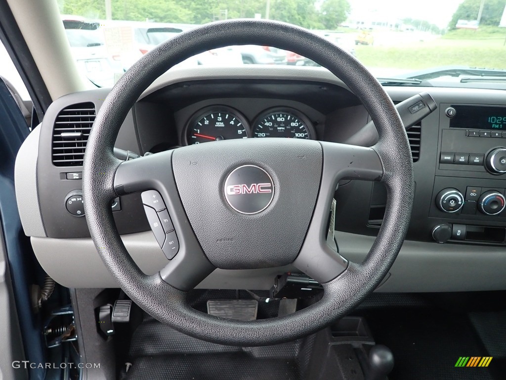 2012 Sierra 1500 Regular Cab 4x4 - Stealth Gray Metallic / Dark Titanium photo #28