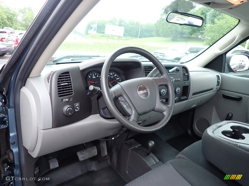 2012 Sierra 1500 Regular Cab 4x4 - Stealth Gray Metallic / Dark Titanium photo #29