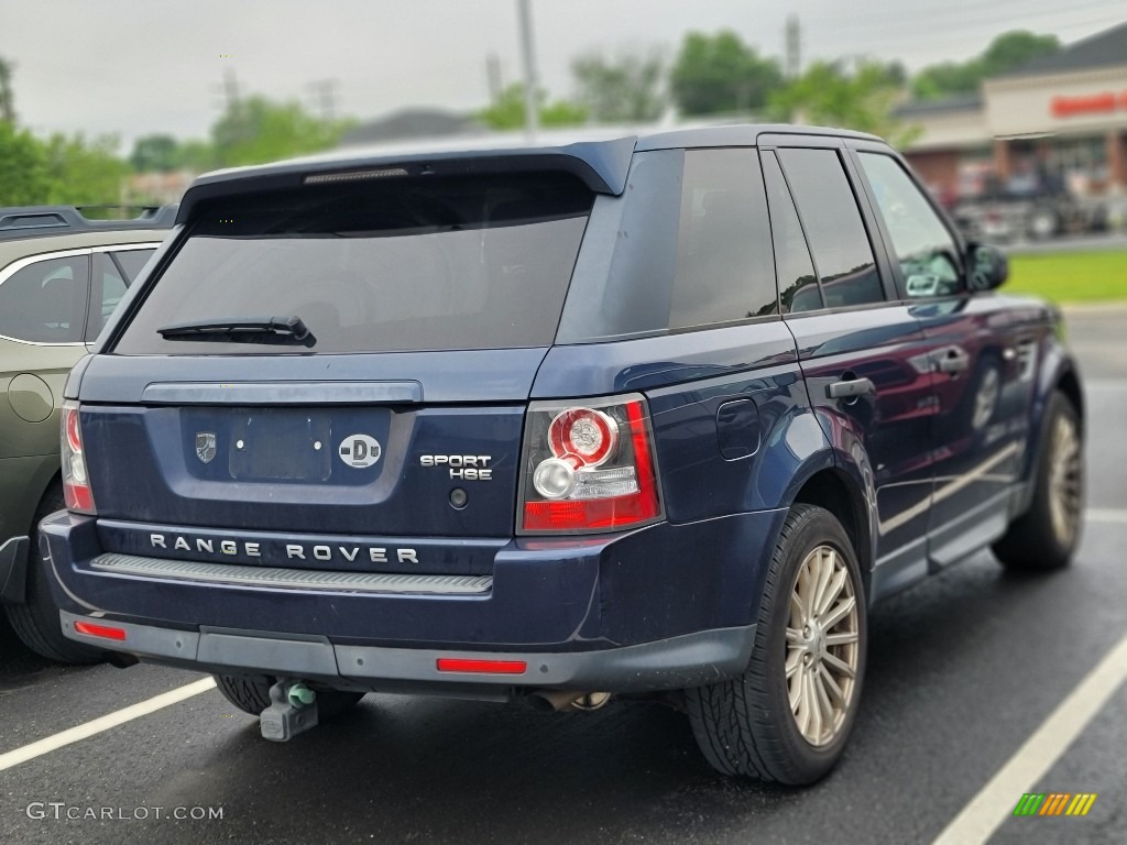 2011 Range Rover Sport HSE - Bali Blue Metallic / Ebony/Ebony photo #3