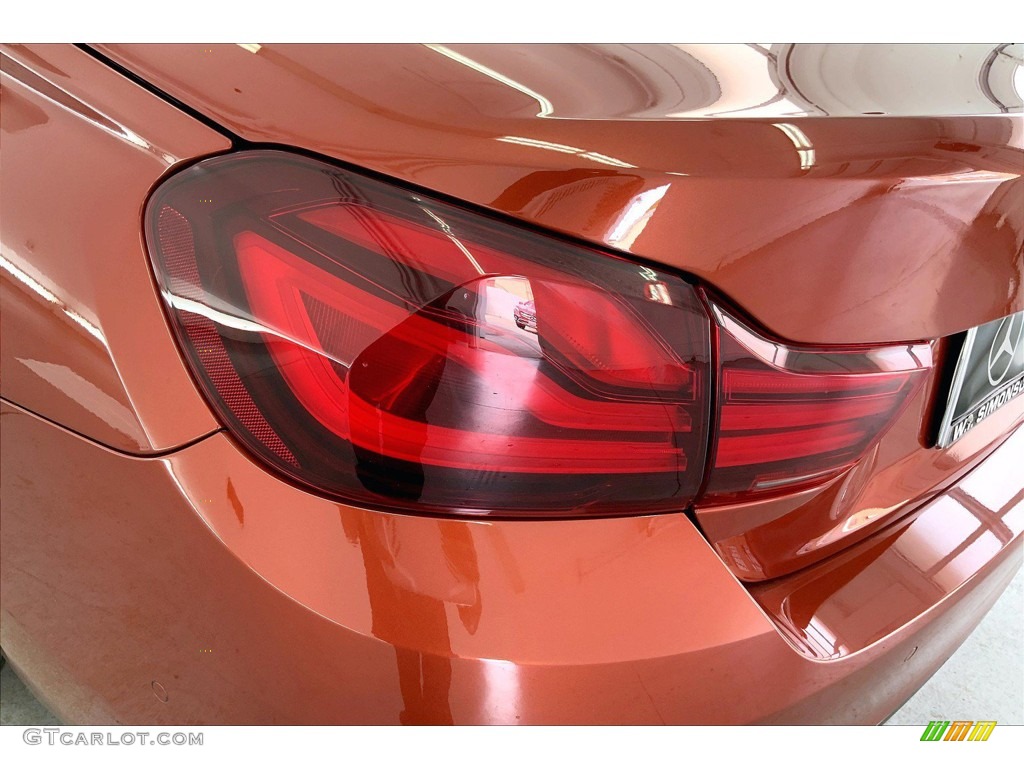 2020 4 Series 430i Convertible - Sunset Orange Metallic / Black photo #29