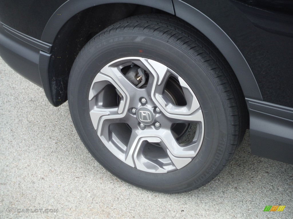 2019 CR-V EX-L AWD - Crystal Black Pearl / Gray photo #4