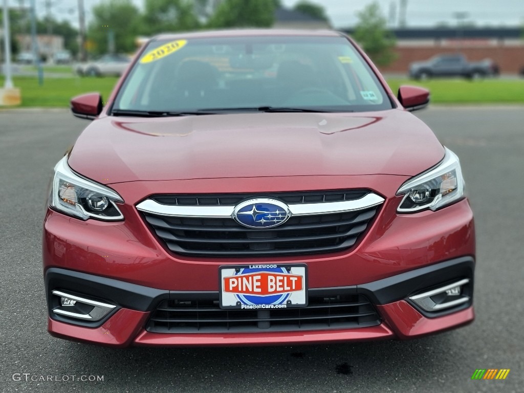 2020 Legacy 2.5i Limited - Crimson Red Pearl / Slate Black photo #11