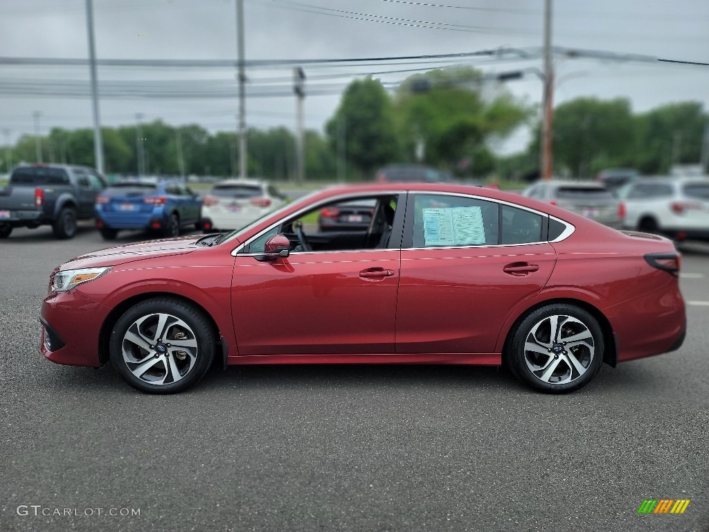 2020 Legacy 2.5i Limited - Crimson Red Pearl / Slate Black photo #12