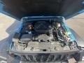 2021 Hydro Blue Pearl Jeep Wrangler Unlimited Willys 4x4  photo #19
