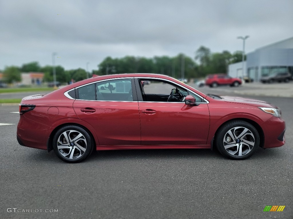 2020 Legacy 2.5i Limited - Crimson Red Pearl / Slate Black photo #16