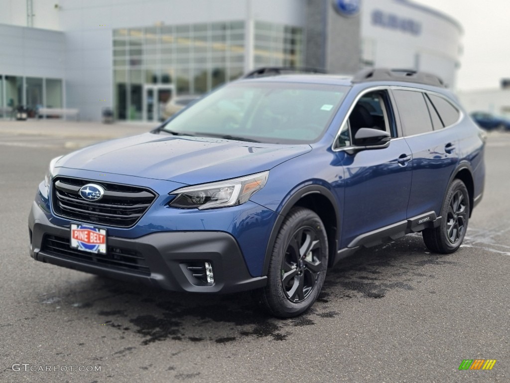Abyss Blue Pearl 2022 Subaru Outback Onyx Edition XT Exterior Photo #144329929