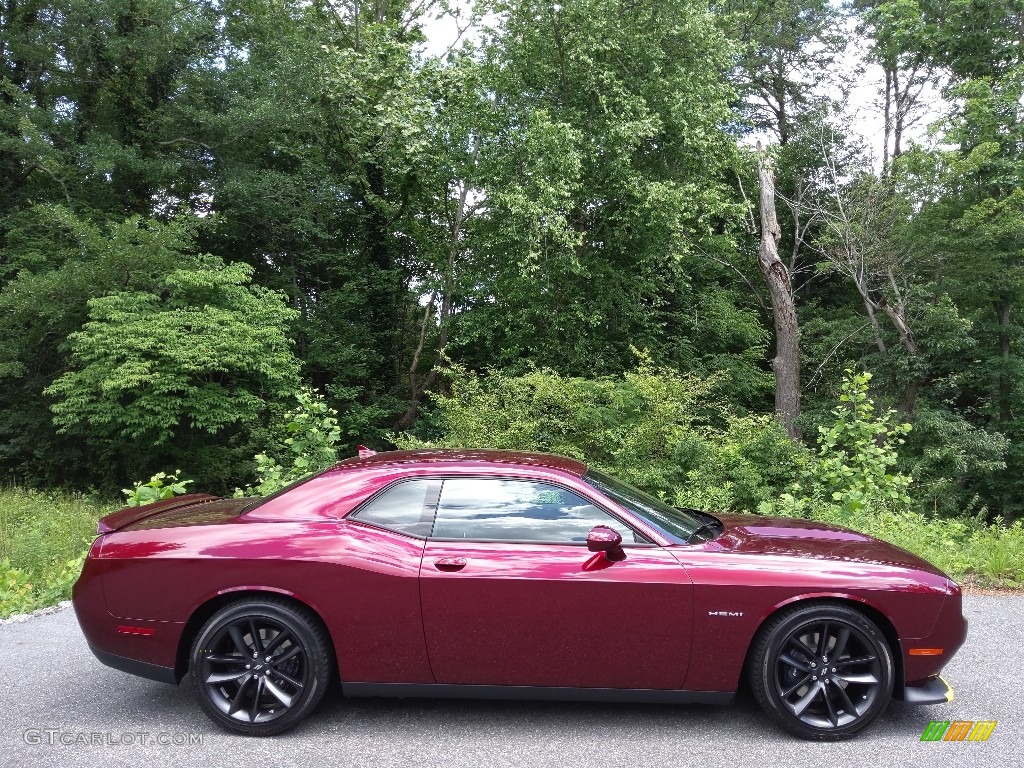 Octane Red Pearl 2022 Dodge Challenger R/T Exterior Photo #144330610