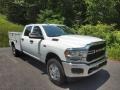 Bright White - 3500 Tradesman Crew Cab 4x4 Chassis Photo No. 4