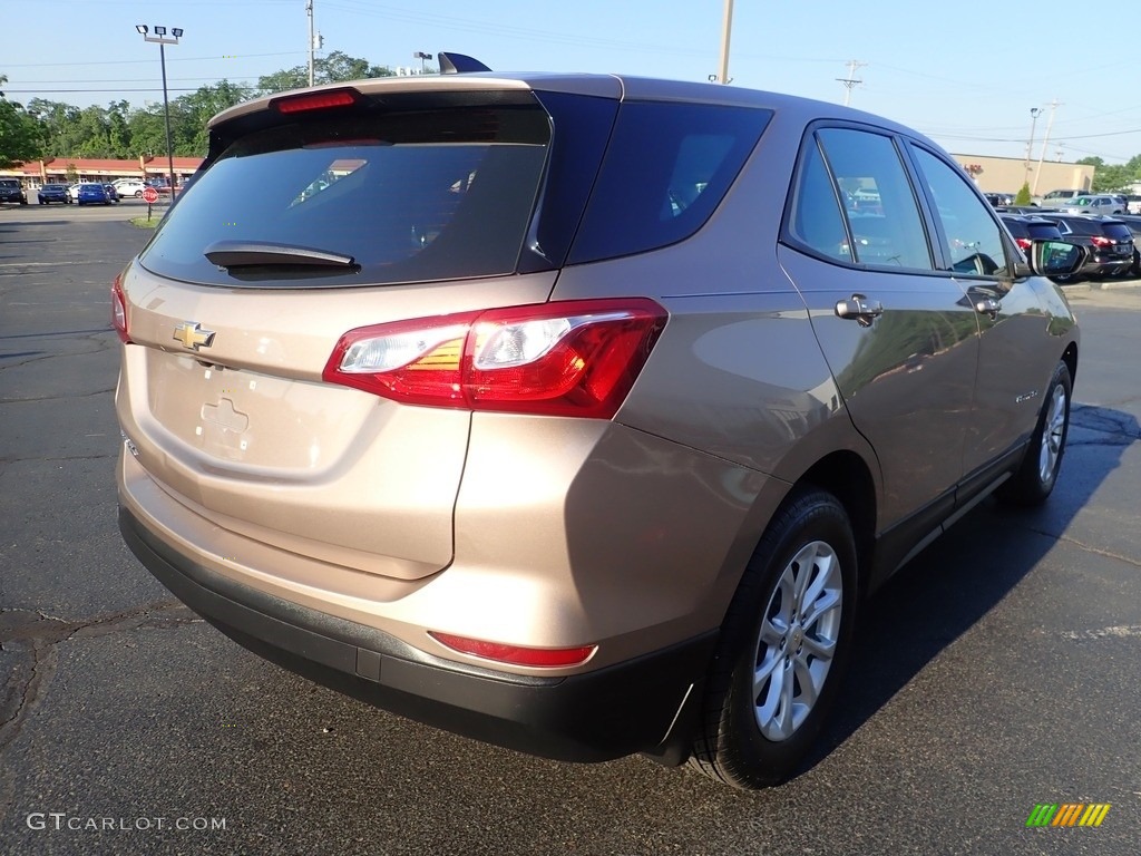 2019 Equinox LS - Sandy Ridge Metallic / Medium Ash Gray photo #8