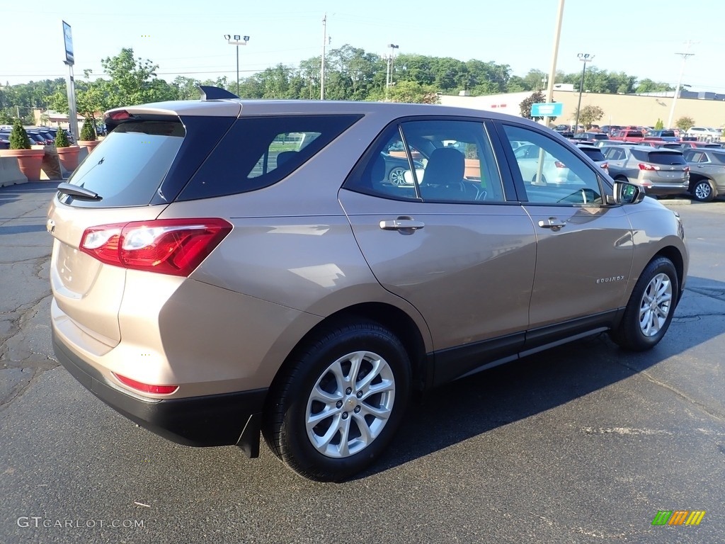 2019 Equinox LS - Sandy Ridge Metallic / Medium Ash Gray photo #9